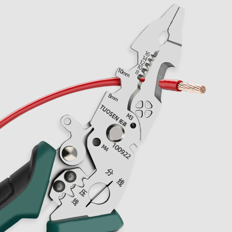 10 in 1 Multi-Function Wire Stripper With Cutters + 8 in 1 screw Driver combo