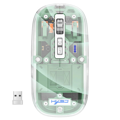 3 Modes Wireless Transparent 2.4G Mouse