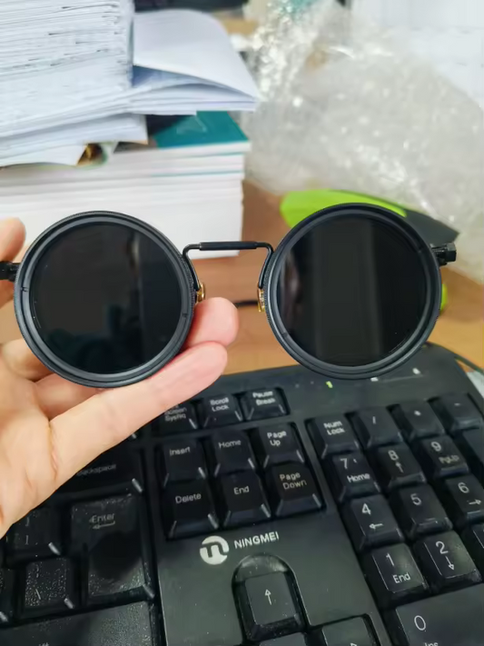 Black Lens Sunglasses ultra Premium looks +99999 Aura